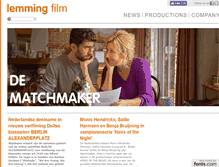 Tablet Screenshot of lemmingfilm.com